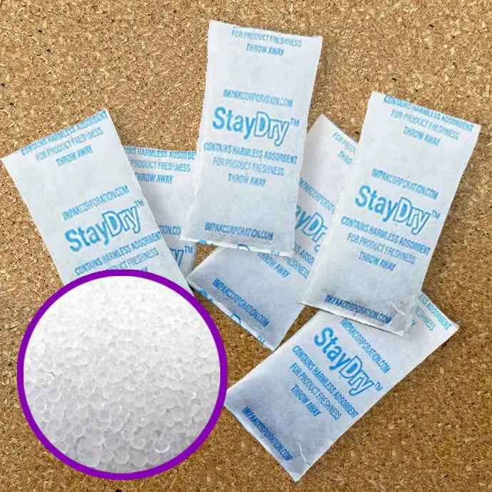 small 1g silica gel desiccant packets