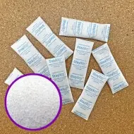 piles of 5g non indicating silica gel packets