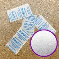 piles of 1.5g non indicating silica gel packets