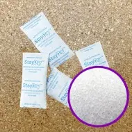 piles of 3g non indicating silica gel packets