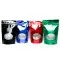 Colored Stand Up Pouches with Oval Windows