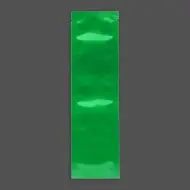 2.0" x 7.0" Green MylarFoil 3 side seal pouch