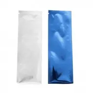 2" x 6" OD Clear/Blue Pouch