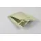 3.75" X 5.125" OD Gold/Clear Pouch with ZipSeal (1,000/case) - 0375VG05125OZETN