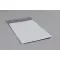 4.375” x 8.0” OD White Custom Kraft Pouch with Tear Notch (1,000/case) - 04375WNK08TL
