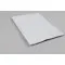 5.75" x 8.25" White MylarFoil Pouch with Tamper Evident ZipSeal