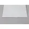 5.75" x 8.25" White MylarFoil Pouch with Tamper Evident ZipSeal