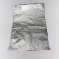 one empty foil PET food grade 3-side seal bag