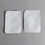 O.D. White ‘Write On’ MiniPouch with round corners, tear notch and 0.125” load lip