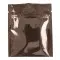 3.4" x 4.0" Brown MylarFoil ZipSeal Pouches with Tear Notch and Fold Over Bottom (1,000/case) - 30MP476C03404OZE