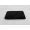 3.125"x 2.75" black custom shaped 3 side seal pouch