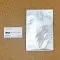 5.25 x 8 silver foil 3 side seal pouch next o business card
