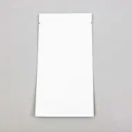 3.5" x 6.5" OD White Kraft MiniPouch