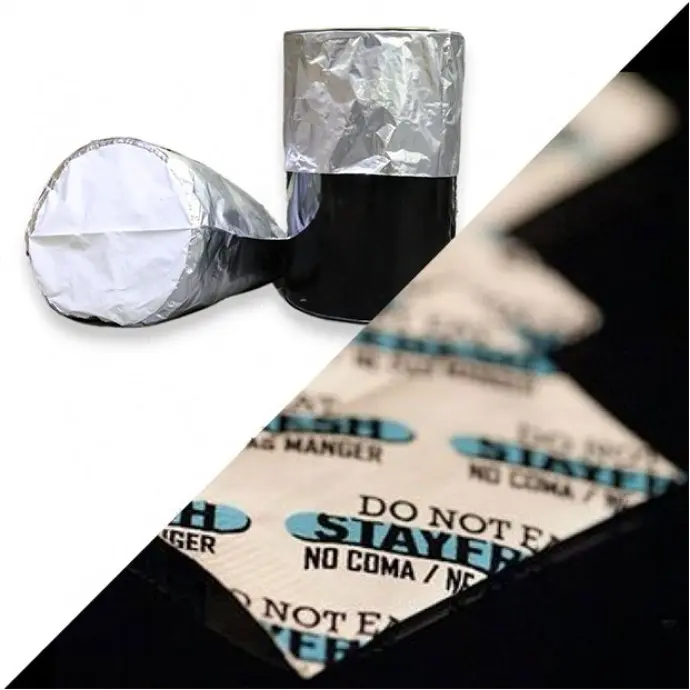 10 Large Drum Liners and 10 Bags of 3000cc Oxygen Absorbers - ASY3875SF3K large Mylar bags and oxygen absorbers