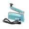 blue metal 4" heat sealer with yellow nob