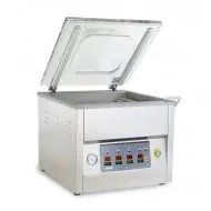 chamber vacuum sealer with lid open
