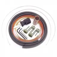 pile of hardware and consumables as spare for impulse heat seal unit