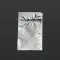 full body shot of tamper evident silver zipseal pouch