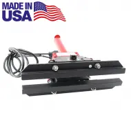 12 inch black with red handle constant heat sealer
