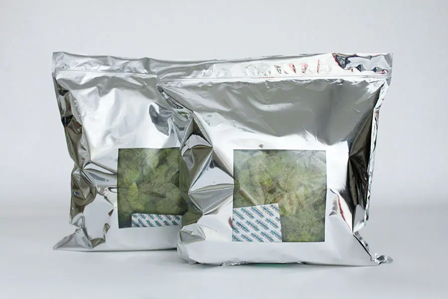 MylarFoil bags with windows