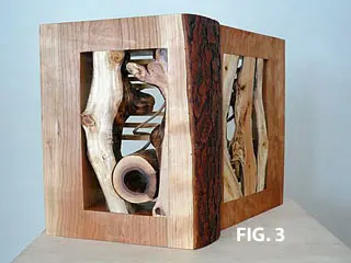figure 3 of wooden art piece
