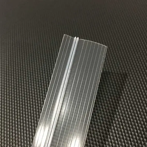 single track zip closure