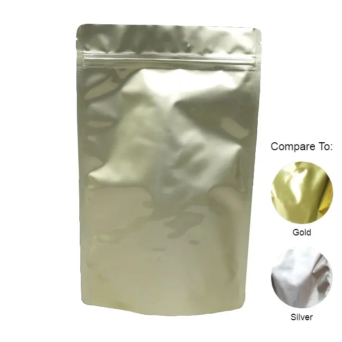 pale gold stand up pouches