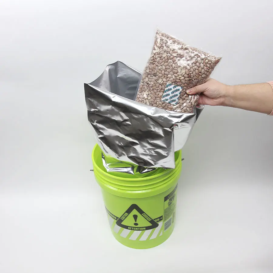 Food preservation foil bag combo