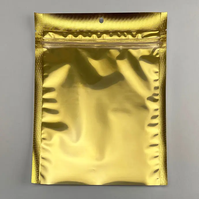 clear gold vista bags