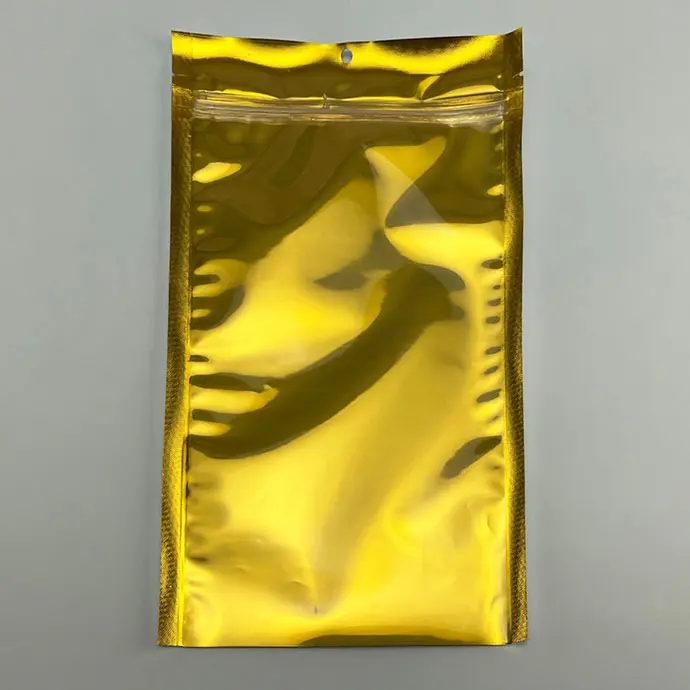 clear gold vista bags