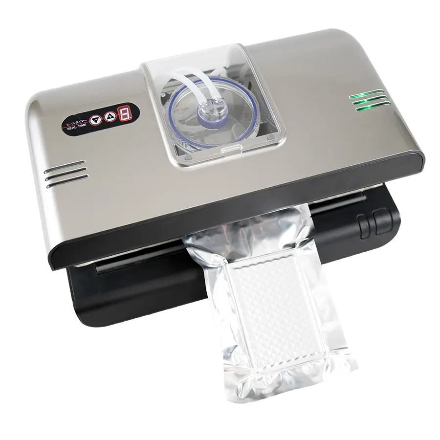 Hippo retractable nozzle vacuum sealer
