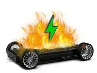 EV battery thermal runaway danger