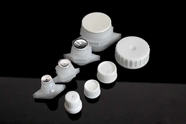 Tamper-Evident Spouts with Foil Lid 