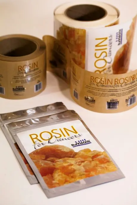 preprinted adhesive labels