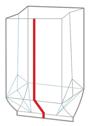 center seal side gusset pouch