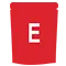 E sized stand pouch icon