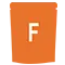 F sized stand pouch icon