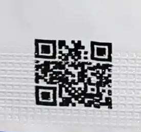 inkjet printed qr code