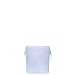 4.25 gallon clear pail
