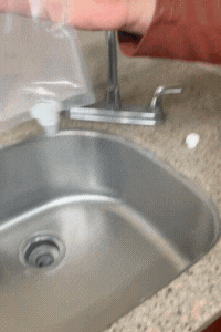 one way spout demonstration