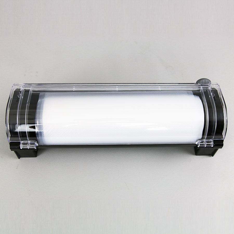 Hold and cut vacuum seal bags to your prefered length
