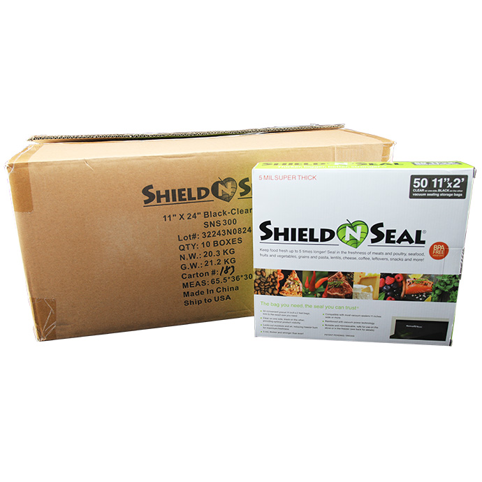 pallet quantity branded Vaccuum Seal Pouches