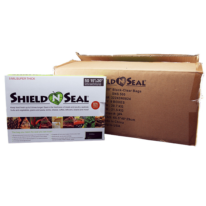 pallet quantity branded Vaccuum Seal Pouches