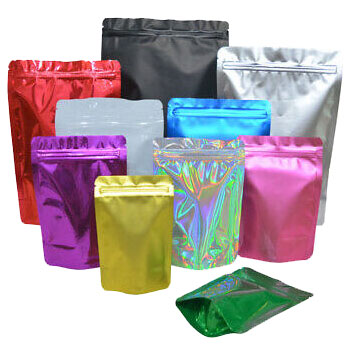 Zip-lock style sample collection bags