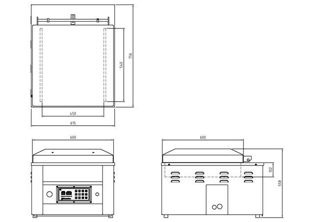 CHTC-520LR: Chamber Vacuum Sealer (PRE-ORDER)