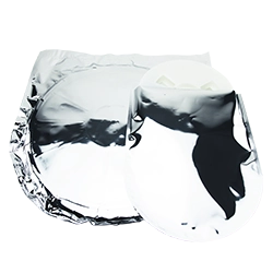 IMPAK rounded and circular pouches for reels and other testing media