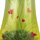 spring theme printed vase pouch