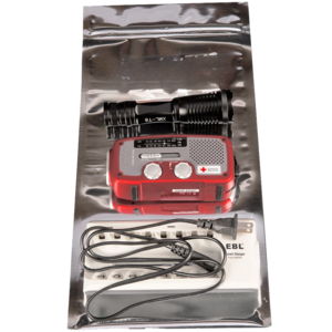 high barrier zipper pouch to protect electronics from emp