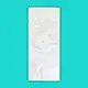4.25 x 10.75 White diagnostic mylarfoil pouch