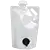 white 1.5L barrelpak with top screwcap